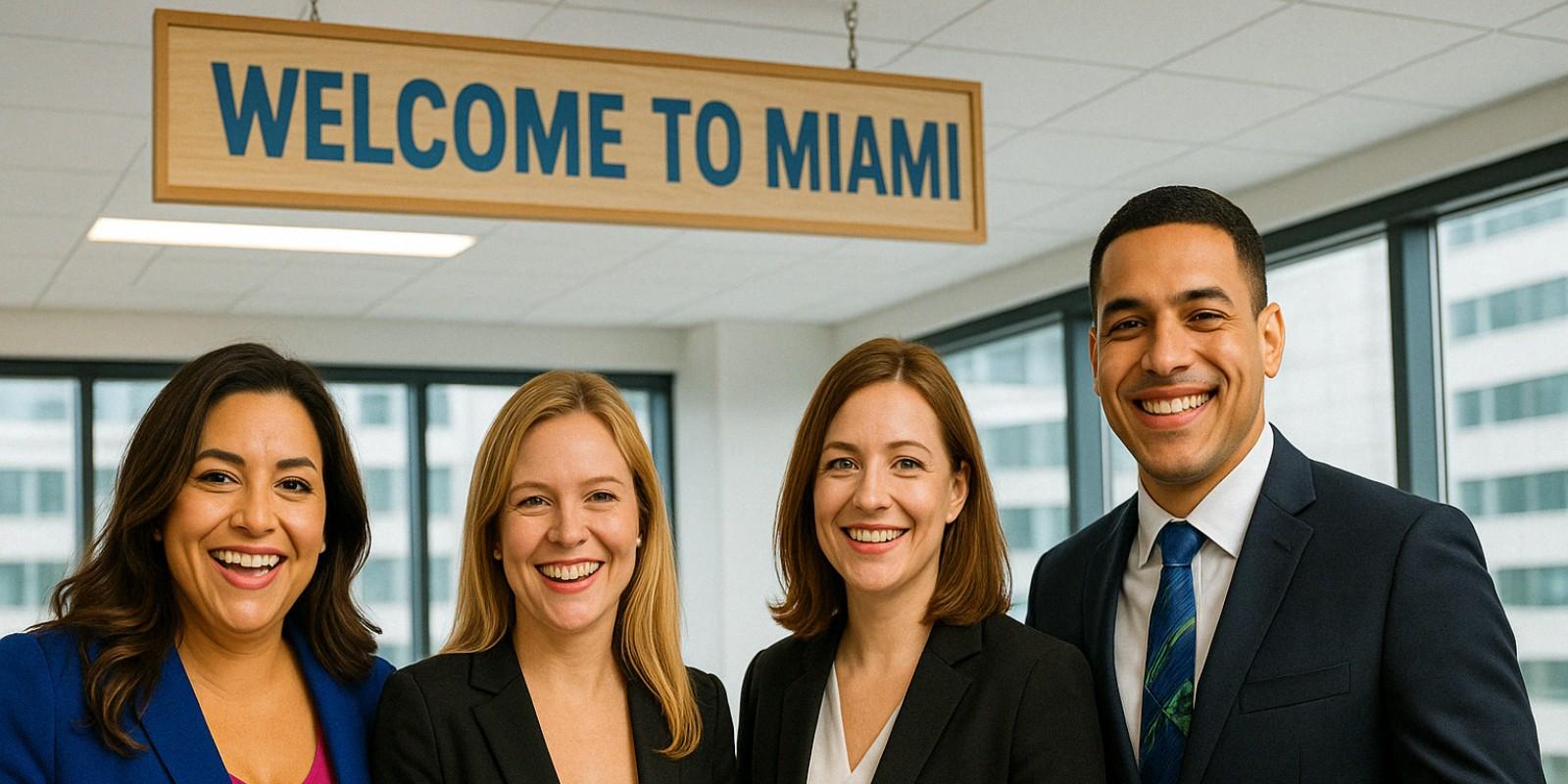 ¿POR QUÉ MÁS EMPRESAS SE MUDAN A MIAMI? 